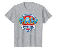Paw Patrol Kids Logo 3D Multicolour Badge Cartoon TV Epic T-Shirt
