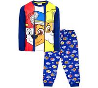 Paw Patrol - Kids Pyjamas - Navy Long Sleeve Pyjamas Design - 100% Cotton Sleepwear - Official Merchandise - 4/5 Years
