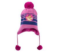 Paw Patrol Knitted hat for Girls - Children's Winter hat with Bobble Pink/Blue