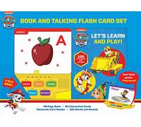 Nickelodeon PAW Patrol: Let's Learn and Play! Book and Talking Flash Card Sound Book Set