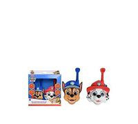 LEXIBOOK, Paw Patrol, 3D Chase and Marshall Walkie-Talkies, 500m Range, 2 Communication Channels, Belt Clip, Red/Blue, TW18PA