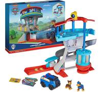 PAW Patrol Lookout Tower Playset with Toy Car Launcher, 2 Chase Action Figures, Chase’s Police Cruiser and Accessories, Kids Toys for Ages 3 and up