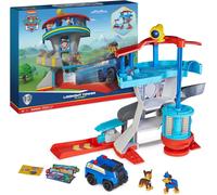 Paw Patrol Lookout Tower Playset with Toy Car Launcher, 2 Chase Action Figures,