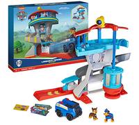 PAW Patrol Lookout Tower Playset with Toy Car Launcher, 2 Chase Action Figures, Chase’s Police Cruiser and Accessories, Kids Toys for Ages 3 and up