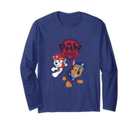 Paw Patrol Marshall And Chase Action Badge Long Sleeve T-Shirt