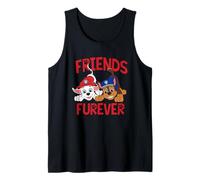 Paw Patrol Marshall and Chase Friends Furever Tank Top