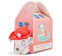 Paw Patrol Marshall Calm Cuddly Plush Toy in Pup House - 18cm Sleepy Pup Character for Bedtime Calming & Snuggles - Hand-Washable Official Licensed Paw Patrol Soft Toys for Boys and Girls Aged 3+