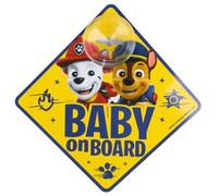 Paw Patrol Marshall, Chase Car Sign with Suction Cup, Window Hanger Baby ON Board (Paw Patrol Marshall)