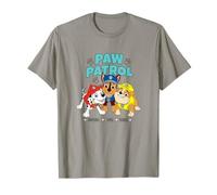 Paw Patrol Marshall Chase Rubble Name Star Trio T-Shirt