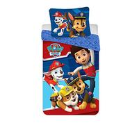 Paw Patrol Marshall Chase Rubble Single Duvet Cover 140x200 + Pillowcase