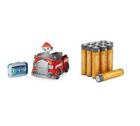 Paw Patrol Marshall RC Fire Truck, 3+ years, & Amazon Basics AAA Alkaline 12 pack, 10yr shelf