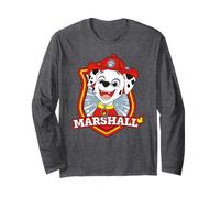 Paw Patrol Marshall Retro Fire Rescue Pup Adventure Artwork Long Sleeve T-Shirt