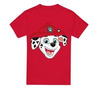 Paw Patrol Mens Grin Marshall T-Shirt - Red - Red - XXL