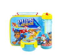 Paw Patrol Men's Lunch Bag Bottle & Snack Pot (Boys Blue) in Blue Paw Patrol Blue One Size