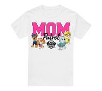 Paw Patrol Mens Mom Patrol Mothers Day T-Shirt - White - White - XXL