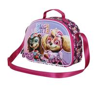 Paw Patrol Mighty-3D Lunch Bag, Pink, 25.5 x 20 cm