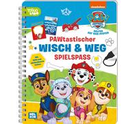 PAW Patrol Mitmachbuch: PAWtastischer Wisch & Weg Spielspaß: mit abw (Paperback)