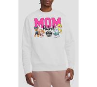 Paw Patrol Mother'S Day Mom Patrol Unisex Crew Sweatshirt, White | Size: 2XL Paw Patrol White 2XL
