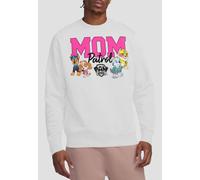 Paw Patrol Mother's Day Mom Patrol Unisex Crew Sweatshirt, White White