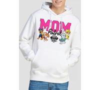 Paw Patrol Mother'S Day Mom Patrol Unisex Hoodie, White | Size: Medium Paw Patrol White M
