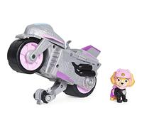 Paw Patrol, Moto Pups Skyeâ€™s Deluxe Pull Back Motorcycle Vehicle With Wheelie Feature And Figure