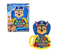 Paw Patrol Chase My First Laptop | Interactive Learning Toy for Toddlers with Lights Sounds & Music | Includes Peppa Theme Tune | 14 Fun Activities & Moving Ears Feature | Age 6M+