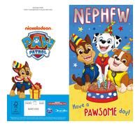 Paw Patrol 'Nephew' Birthday Card