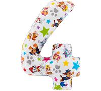 Paw Patrol Number 4 Shape Uninflated Helium Balloon