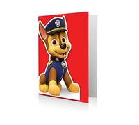 Paw Patrol Official Birthday Card, Chase Card, Multi (PA033)