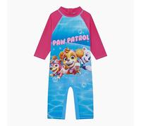 Paw Patrol Official Girl's Swimsuit, One Piece Swimming Costume Sun Suit Aqua Pups, Age 3-4 Years