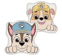 Paw Patrol Sketchy Shaped Kids Cushion - White - 35x35cm