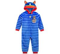 Paw Patrol Onesie For Boys | Chase Onesie For Kids | Fleece Boys Pyjamas | Blue 6-7 Years