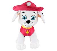 PAW PATROL P:os 76964 Cuddly Animal Dog Marshall Helper on Four Paws Approximately 27.5 cm Large Cute Plush Animal for Playing and Cuddling Boys and Girls