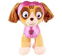 PAW PATROL p:os 76968 Cuddly Animal Dog Skye, Helper on Four Paws, Approx. 27.5 cm Large, Cute Plush Animal for Playing and Cuddling, Boys and Girls