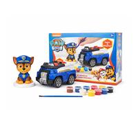 Paw Patrol Paint Your Own Chase & Police Car - Creative Craft Kit