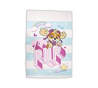 Paw Patrol Pastels Fleece Blanket Throw | Skye Blue & White Girls Design Super Soft Blanket | Perfect For Any Children’s Bedroom