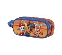 Paw Patrol Paweome-3D Double Pencil Case, Orange