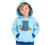 Paw Patrol Personalised Initial Hoodie for Kids 100% Cotton Sweathsirt Soft and Comfortable Gift for Boys