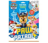 Paw Patrol Play Pack Two Colouring Pads & 4 Pencils Over 30 Pages Kids Activity Set Ages 3+