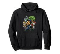 PAW Patrol Police Pup Chase Lets Roll With Group Pullover Hoodie