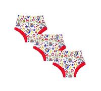Paw Patrol Potty Training Pants Boys Girls Reusable Training Underwear 100% Cotton Waterproof Red/White Toddler Pants Iconic TV Character Design Strech Waist (UK, Age, 18 Months, 24 Months, 3)