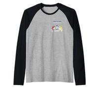 Paw Patrol Pup Trio Group Shot Left Chest Raglan Baseball Tee