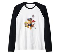 Paw Patrol Pup Trio Raglan Baseball Tee