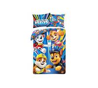 Paw Patrol Pups To The Rescue Reversible Cotton Duvet Cover Set In Bright Blue Bright Blue Single