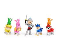 Paw Patrol, Rescue Knights Ryder and Pups Figure Gift Pack with 8 Toy Figures, Kids’ Toys for Ages 3 and up