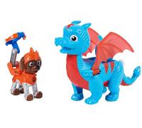 Paw Patrol, Rescue Knights Zuma and Dragon Ruby Action Figures Set, Kids’ Toys for Ages 3 and up