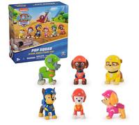 Paw Patrol: Rescue Wheels, 6-Piece Pup Squad Action Figure Gift Set, Kids Toys for Boys & Girls Ages 3 and Up