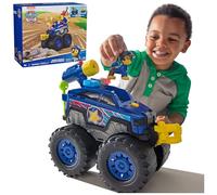Paw Patrol Rescue Wheels Chase’s Power Haulin’ Cruiser With Lights & Sounds | Motorized Retractable Winch, Working Projectile Launcher, Chase Action Figure, Kids Toys for Boys & Girls Ages 3+
