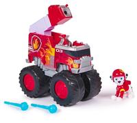 Paw Patrol: Rescue Wheels Marshall’s Fire Engine, Toy Fire Engine with Projectile Launcher and Collectible Action Figure, Kids’ Toys for Boys & Girls Ages 3+