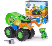 Paw Patrol: Rescue Wheels Rocky’s Recycle Truck, Toy Truck with Projectile Launcher and Collectible Action Figure, Kids’ Toys for Boys & Girls Ages 3+